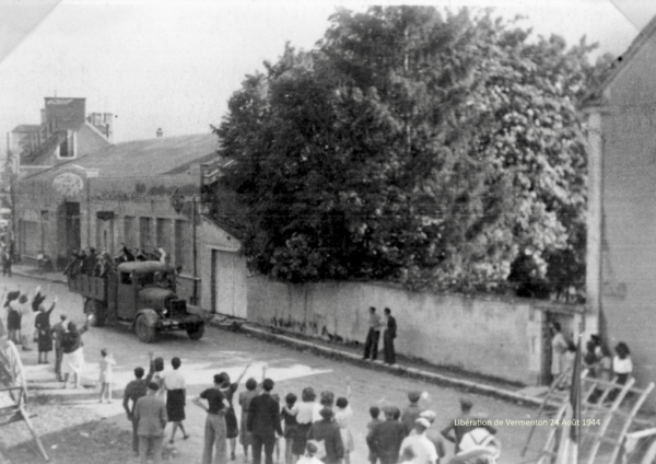 La libération de Vermenton 24 août 1944