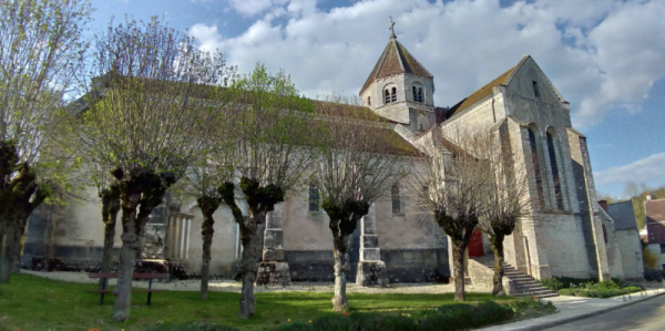 Sylvette DURANTON Sacy église automne 2020